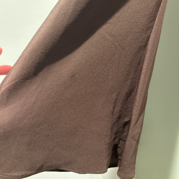 Stone Cold Fox Brown Backless Mini Dress - Picture 5 of 6